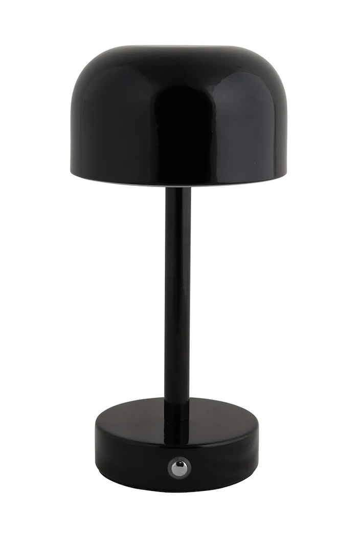 Bezdrátová stolní LED lampa Leitmotiv James černá LM2221BK
