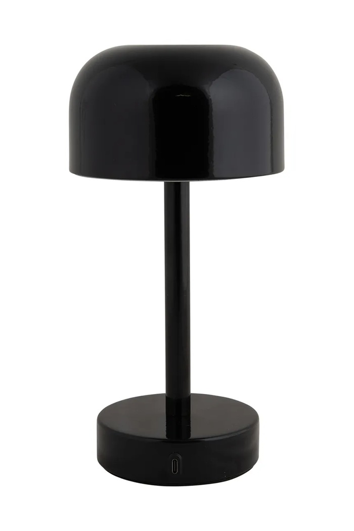 Bezdrátová stolní LED lampa Leitmotiv James LM2221BK černá AA00