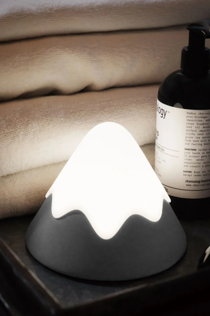 Living și dormitor Helio Ferretti lumină de noapte led Mountain 122574 alb