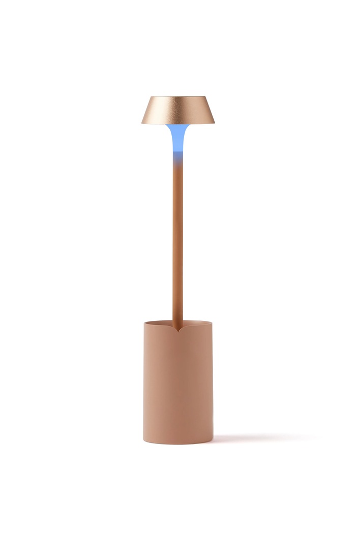 Brezžična led lučka za branje Lexon Mimi rumena LH99D