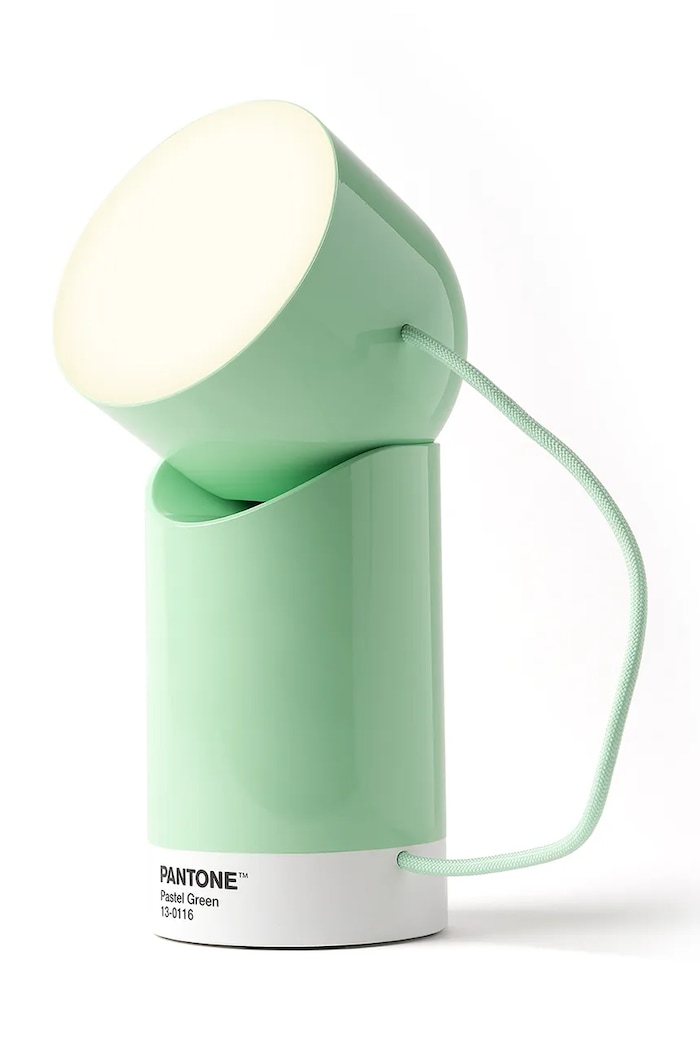 Przenośna lampa led Orbe x Pantone Lexon turkusowy LH88PT.M