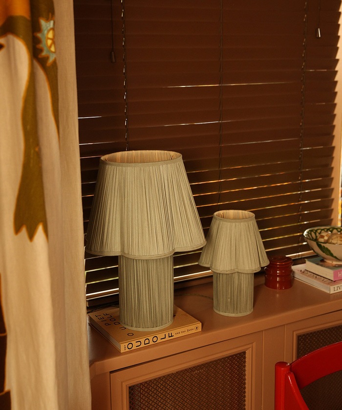 Επιτραπέζιο φωτιστικό Doing Goods Myra Lamp Small Silk S 1.20.60.010.060.1 πράσινο AA00
