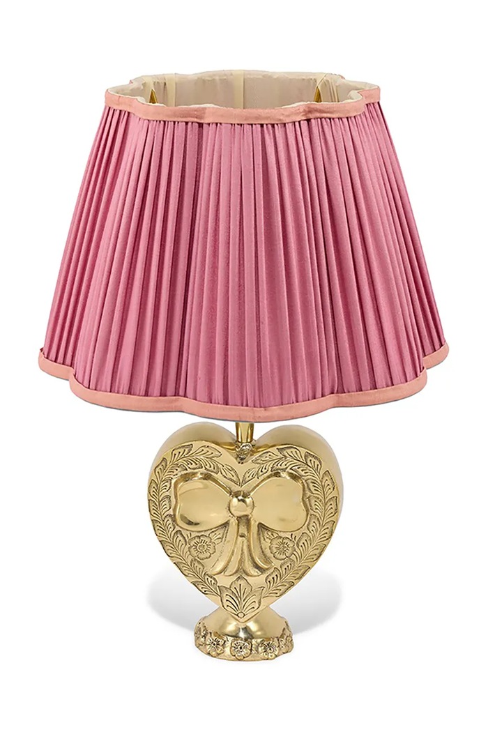 Doing Goods bază pentru o lampă de masă Bubbly Heart 26 cm 1.20.60.005.923.3 galben AA00