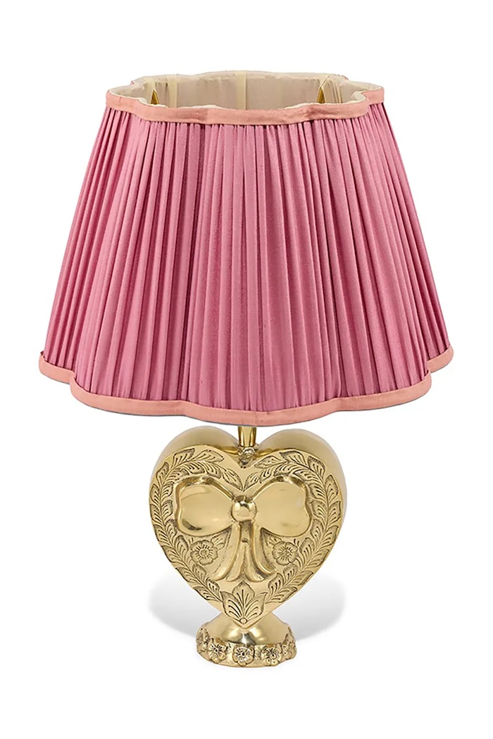 Doing Goods bază pentru o lampă de masă Bubbly Heart 26 cm 1.20.60.005.923.3 galben AA00