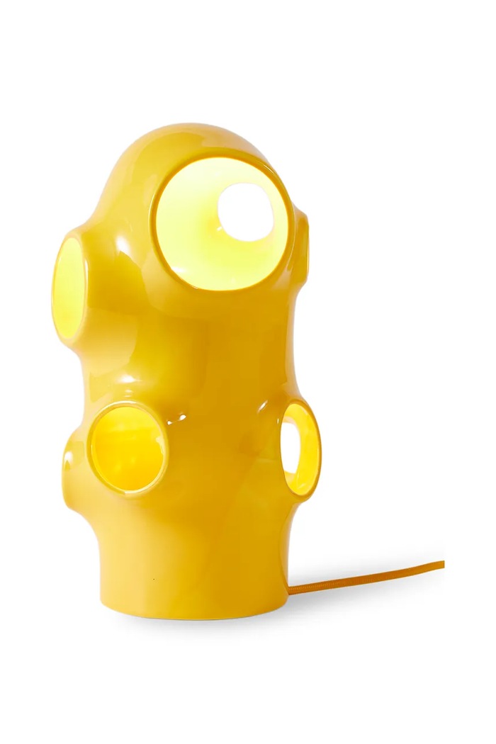 Obývacia izba a spálňa Stolná lampa POLSPOTTEN 240.450.001 žltá