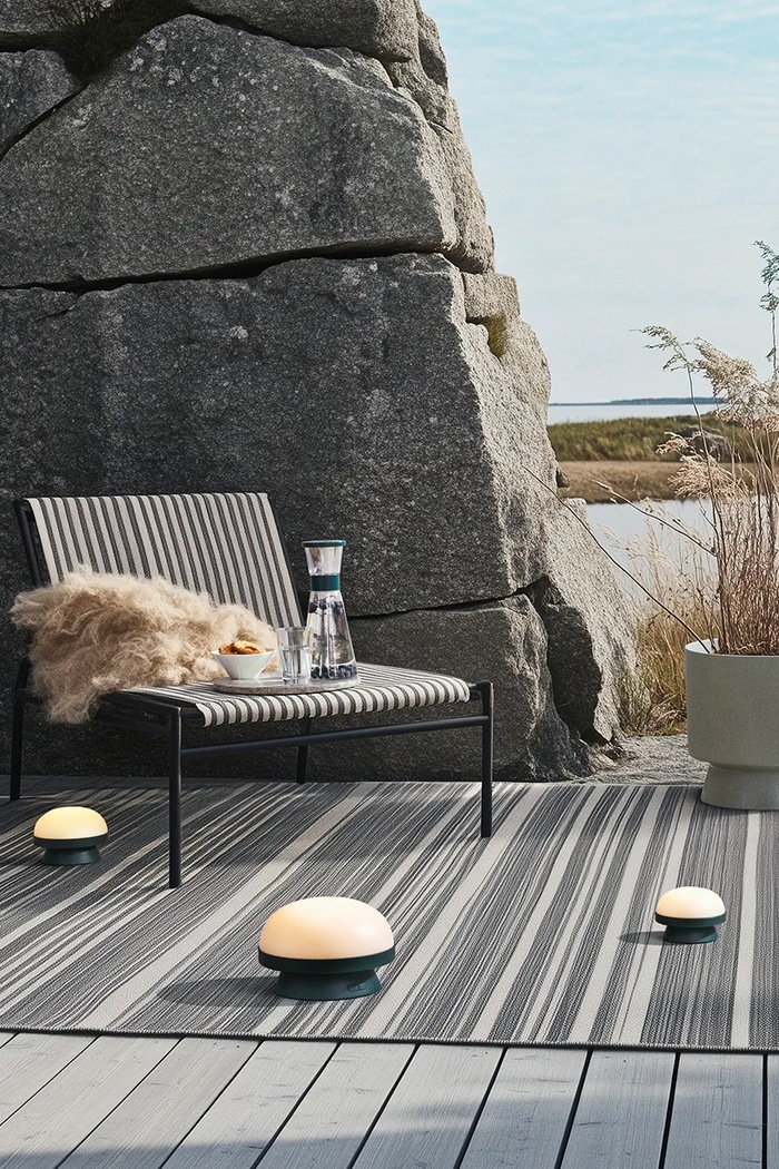 Obývacia izba a spálňa Solárna lampa Rosendahl Soft Spot Solar Dots 14,5 cm 26346 zelená