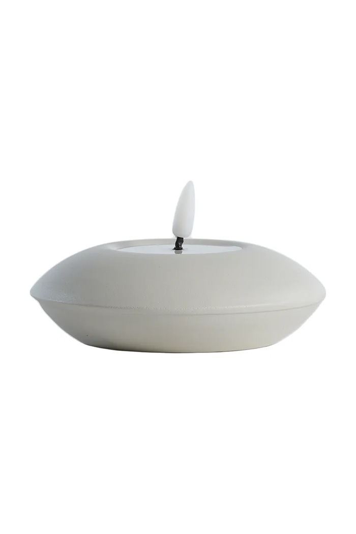 LED svíčka Light & Living Jayce šedá 1893143
