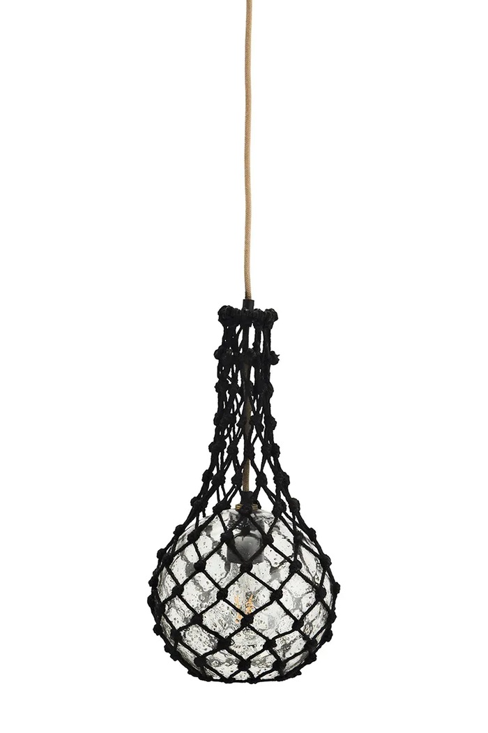 Závesná lampa Madam Stoltz čierna IML.309C