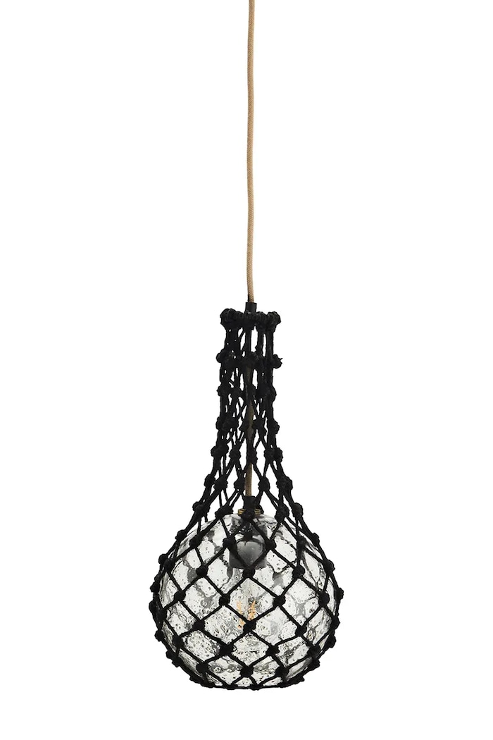 Závesná lampa Madam Stoltz čierna IML.309C