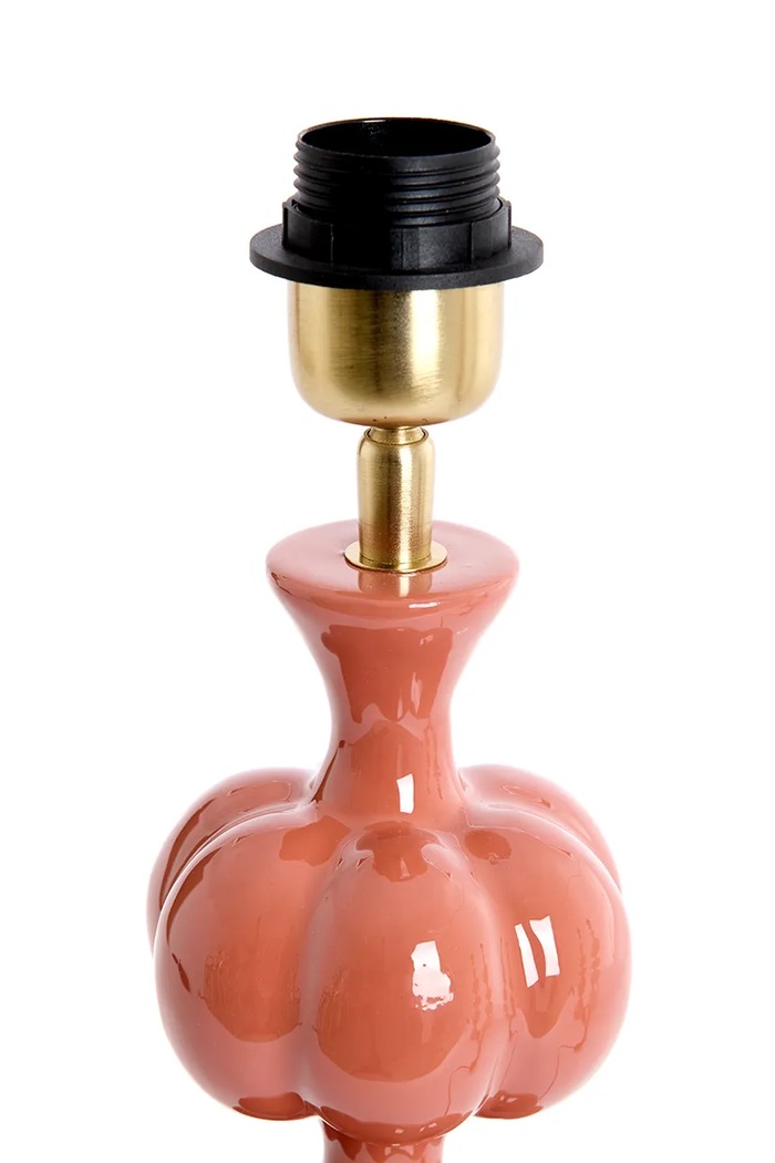 Light & Living bază pentru o lampă de masă Caldas 1741994 portocaliu AA00