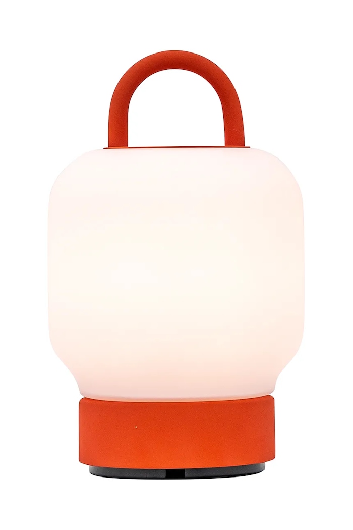 Living și dormitor Kooduu lampă de masă led fără fir Loome 21 x 12 cm KO14.0019LI03 portocaliu
