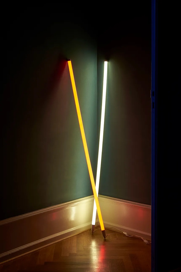 Led lampa HAY Neon Tube 2,5 x 150 cm béžová AB450.A996.AG17