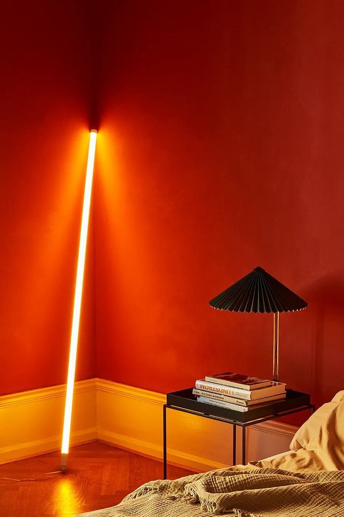 Led lampa HAY Neon Tube 2,5 x 150 cm AB450.A996.AG17 béžová