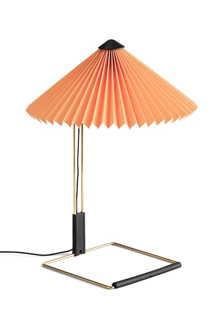 Stolná lampa HAY Matin 30 x 38 cm oranžová AA972.A577.AE98