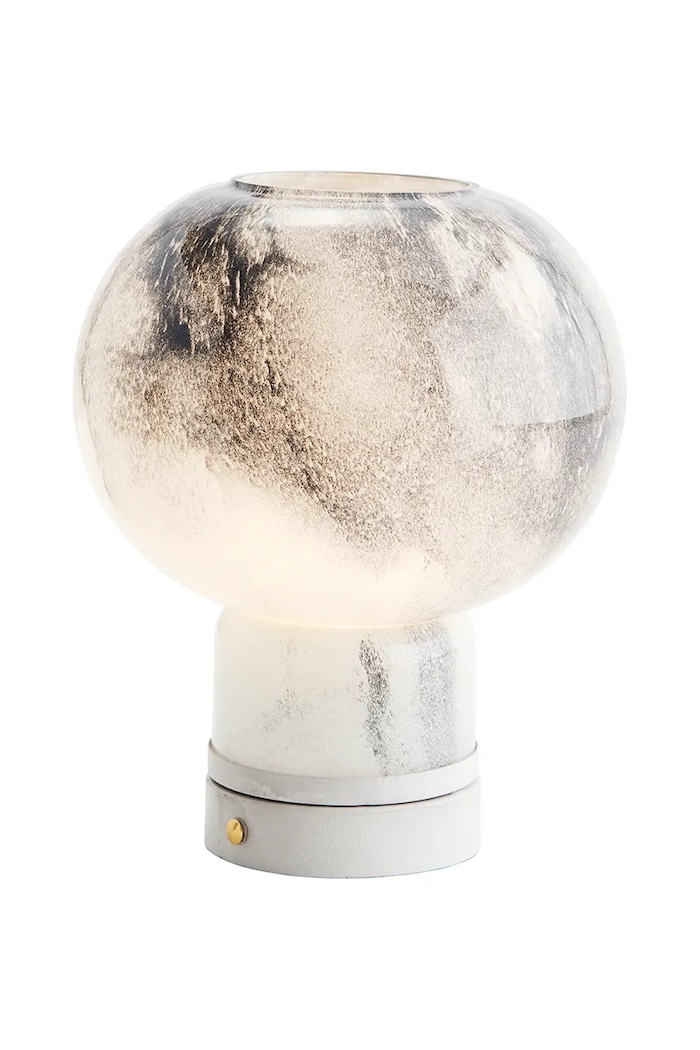 Безжична led настолна лампа Madam Stoltz 22 x 25 cm BS287.459.1G сив AA00