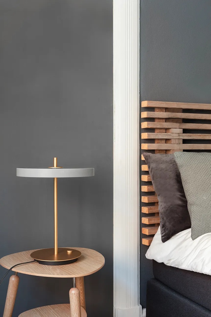 Led stolná lampa Umage Asteria Table 41 cm 2434.Umage sivá AA00