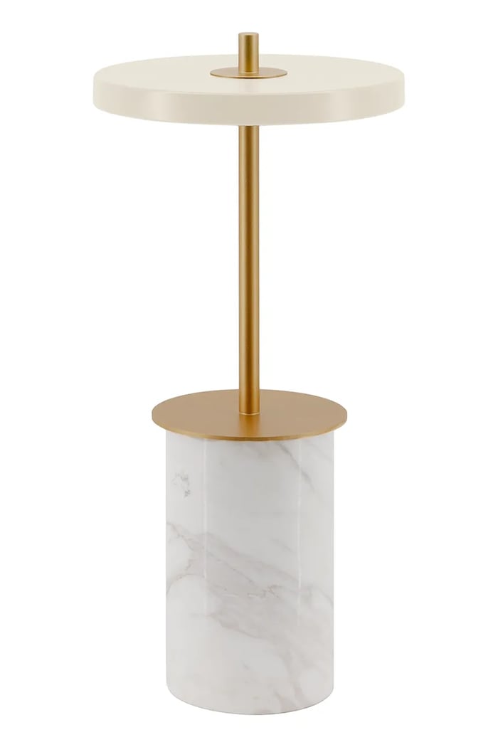 Umage Lampa stołowa bezprzewodowa led Asteria Move Mini 25,5 cm 2570.Umage biały AA00