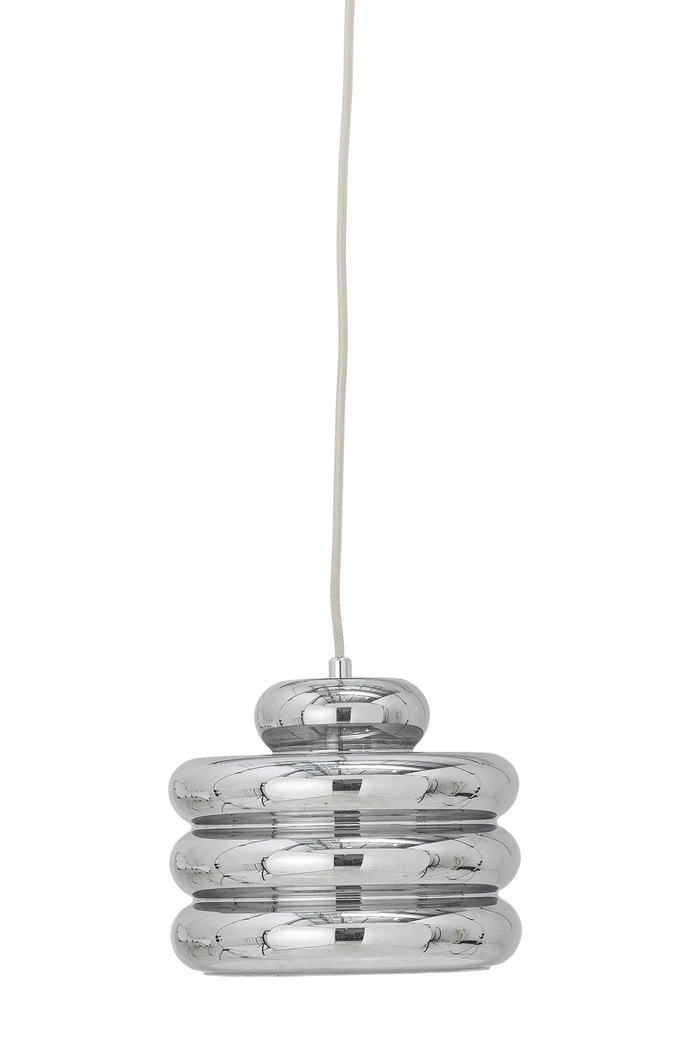 Závesná lampa Bloomingville Spike Pendant Lamp 24 x 20 cm sivá 82062653