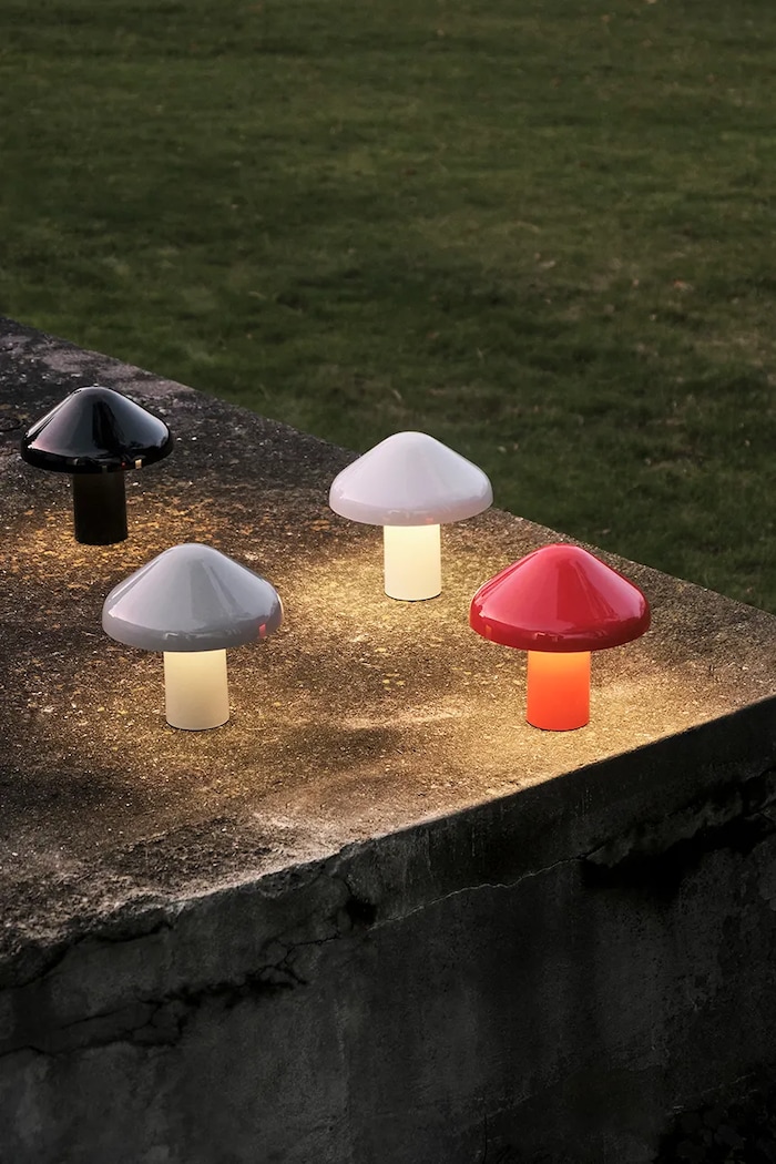 Ασύρματο φωτιστικό led HAY Pao 23 x 23 cm AE380.A751 κόκκινο AA00
