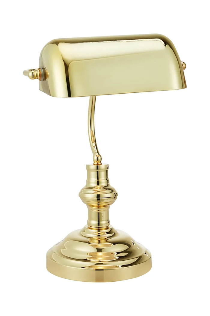 Stolná lampa Markslöjd Bankers 42 x 22,5 x 25 cm žltá 108977