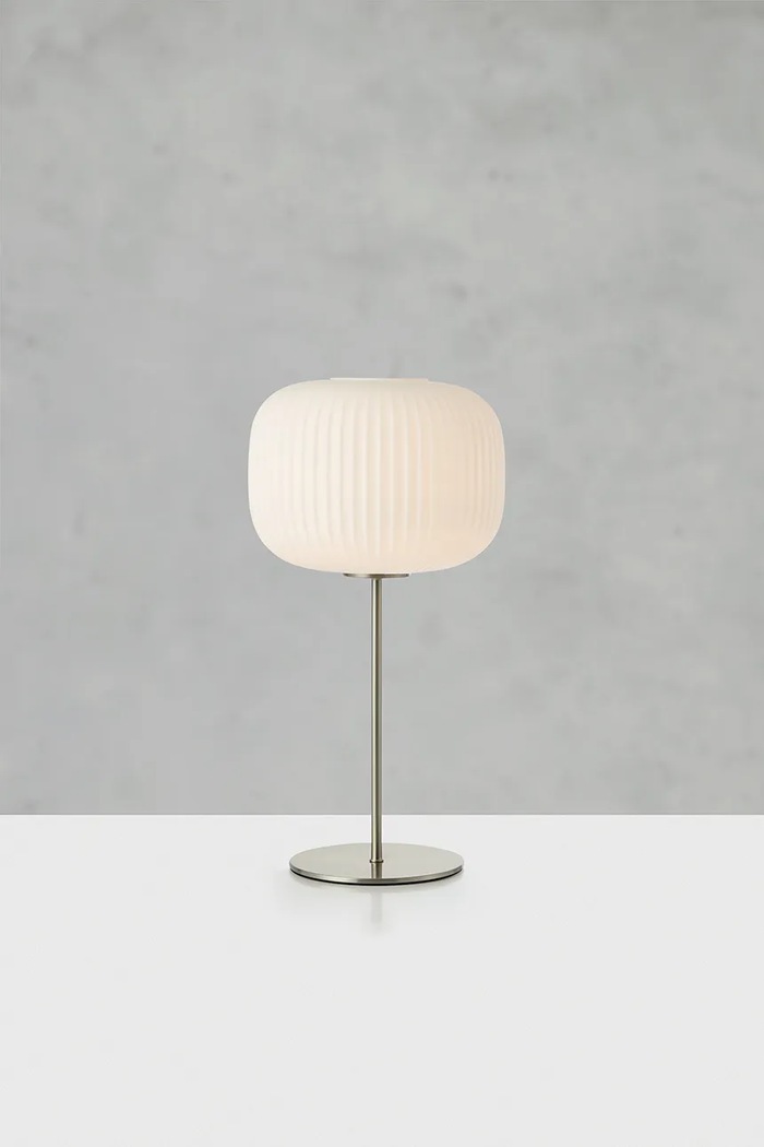 Stolná lampa Markslöjd Sober 50 x 25 cm 109007 biela AA00