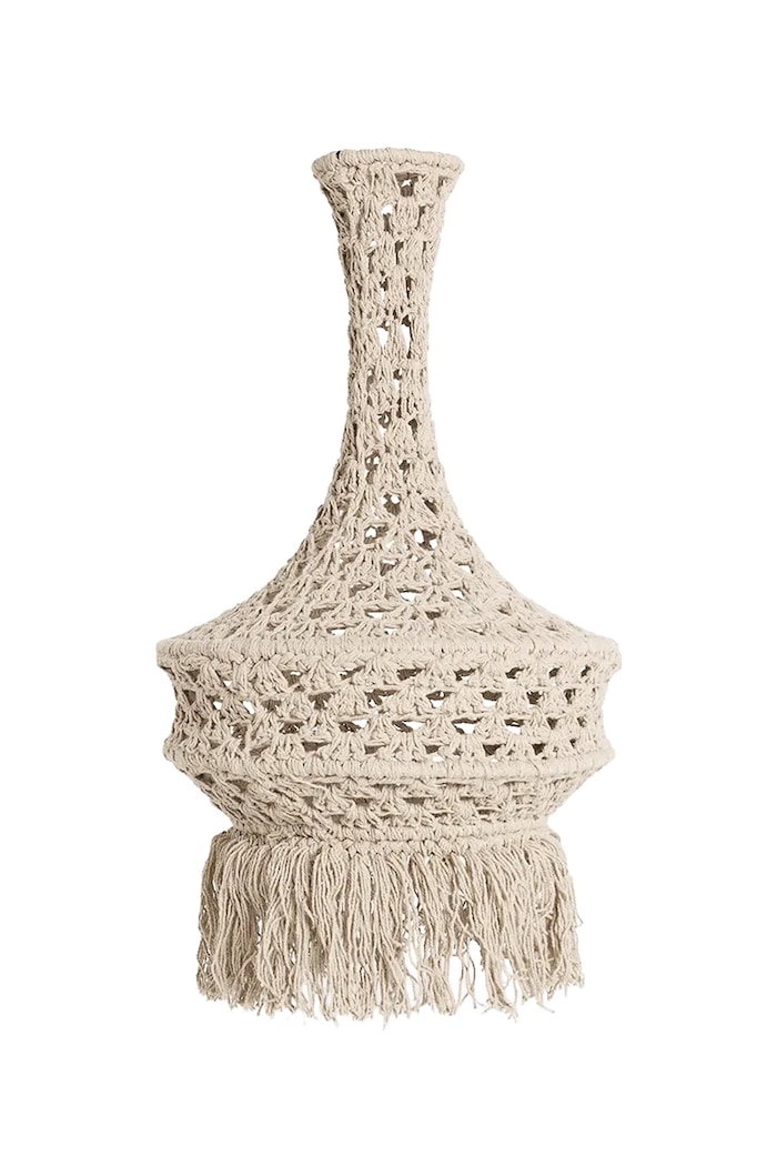Tienidlo pre závesnú lampu Calma House Pleko 30 x 50 cm béžová PLEKO.L3050.CRU