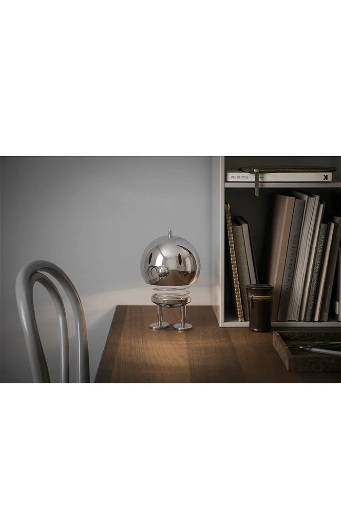 Salon i sypialnia Hoptimist Lampa stołowa bezprzewodowa led XL/23 x 15 cm 31990 szary