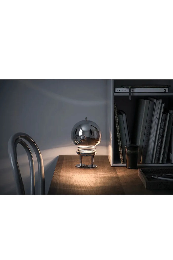 Lampa stołowa bezprzewodowa led XL/23 x 15 cm Hoptimist 31990 szary