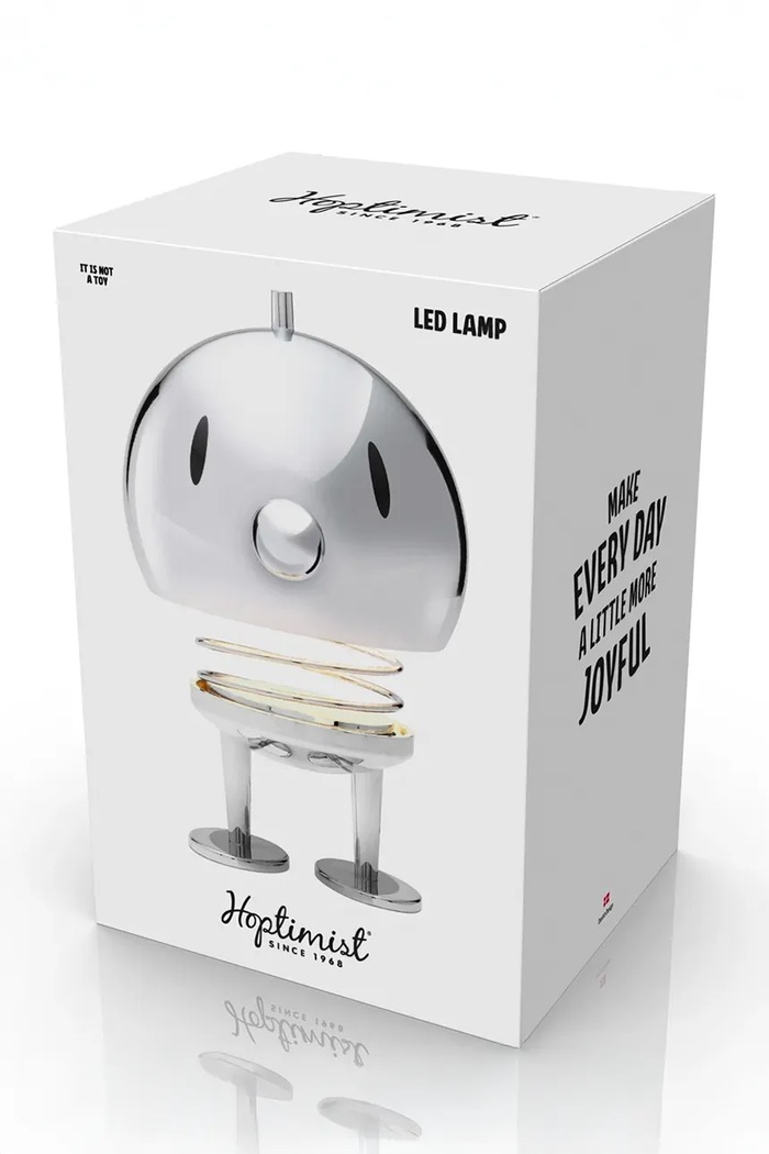 Lampa stołowa bezprzewodowa led XL/23 x 15 cm Hoptimist szary 31990