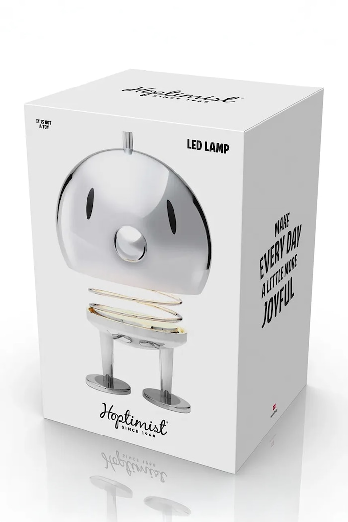 Lampa stołowa bezprzewodowa led XL/23 x 15 cm Hoptimist szary 31990