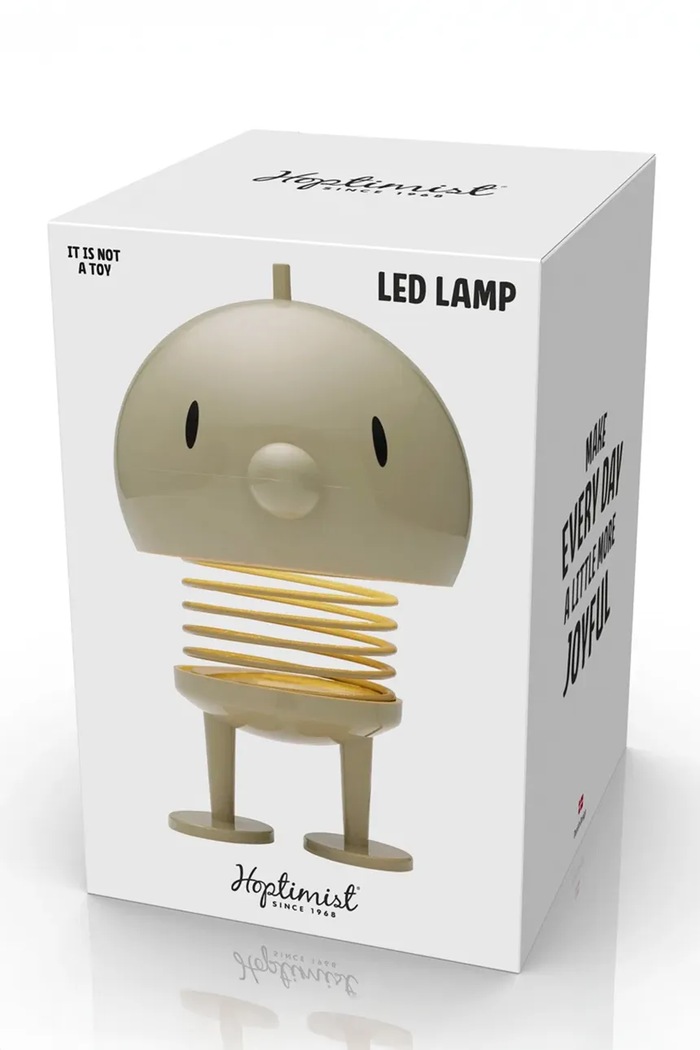 Lampa stołowa bezprzewodowa led L/10 x 15 cm Hoptimist 32944. beżowy