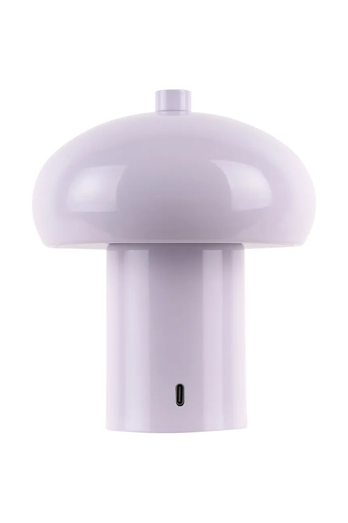 Ασύρματο επιτραπέζιο φωτιστικό led Leitmotiv Retro Seta 12,5 x 15 cm LM2277PU μωβ AA00