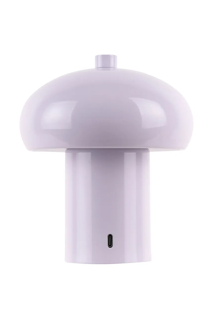 Ασύρματο επιτραπέζιο φωτιστικό led Leitmotiv Retro Seta 12,5 x 15 cm LM2277PU μωβ AA00