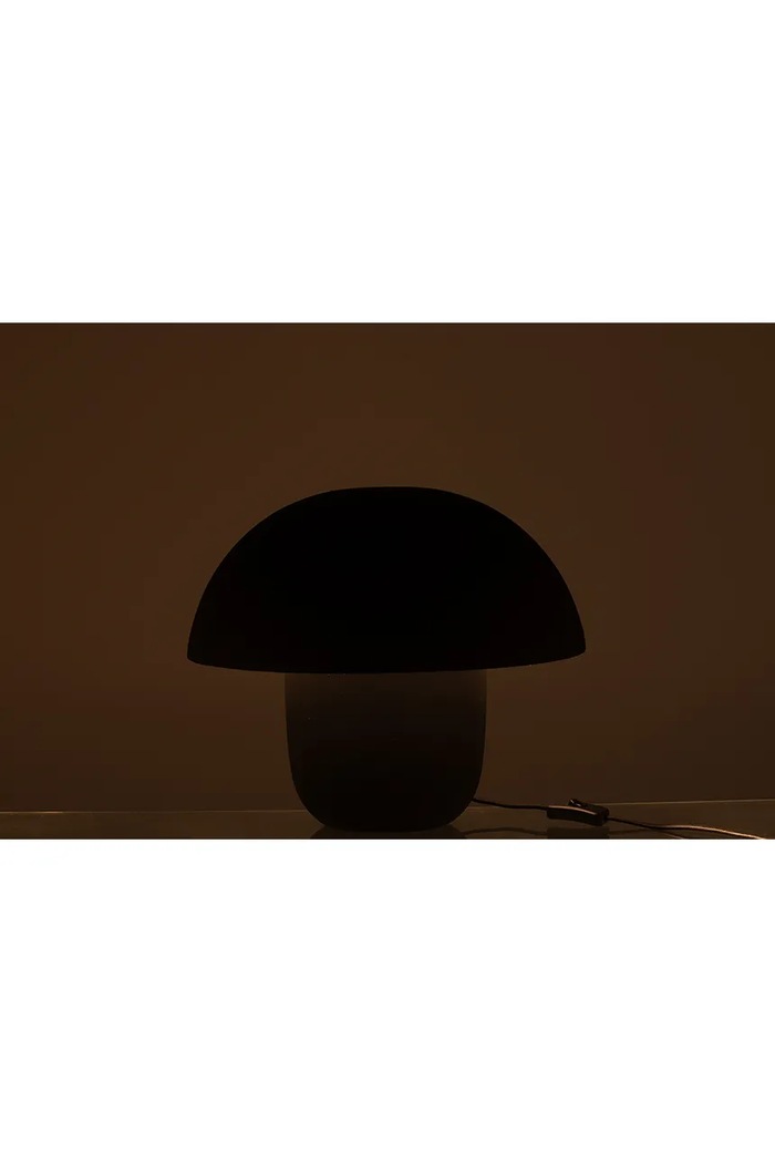 Salotto e camera J-Line lampada da tavolo 40 x 40 x 35 cm 59041 nero