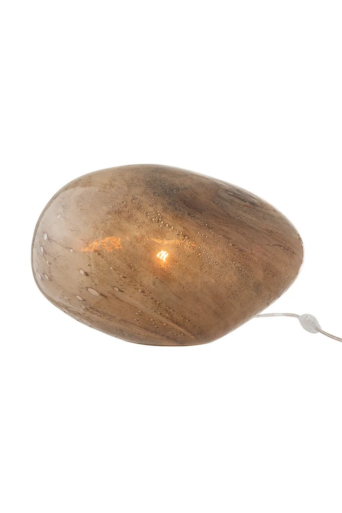 J-Line lampa stołowa 40 x 31,5 x 26,5 cm 96469. brązowy AA00