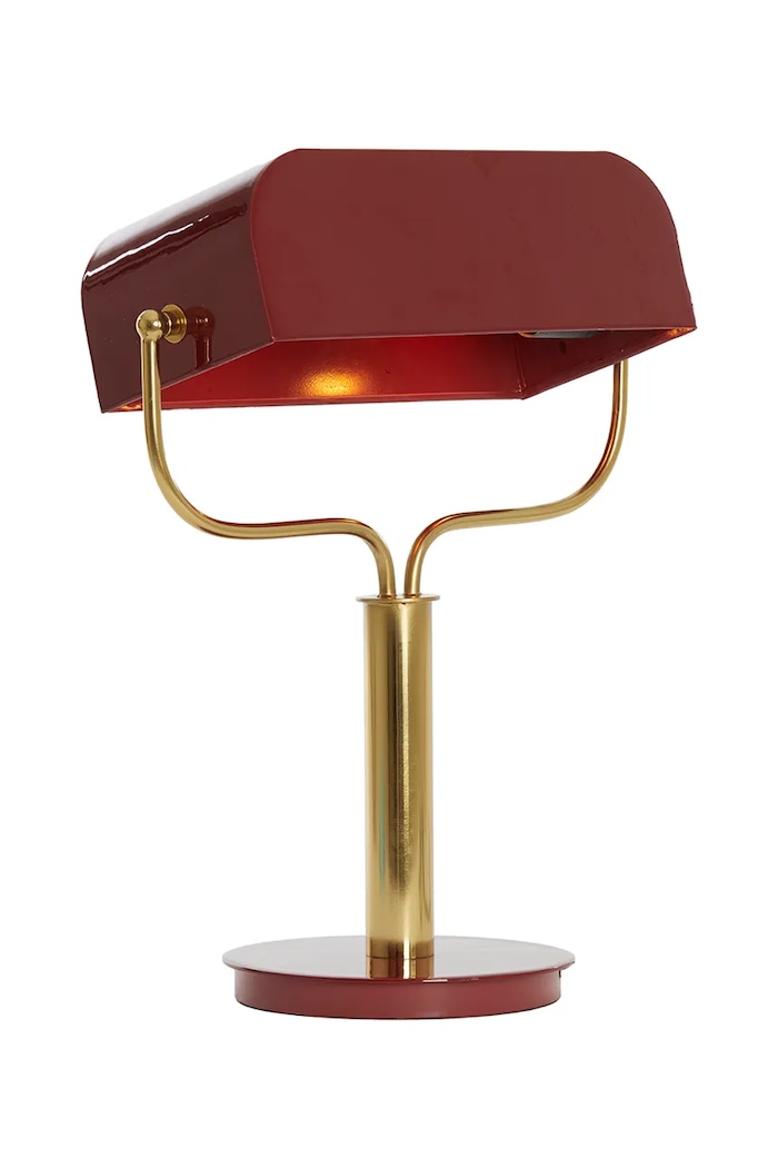 Stolná lampa Light & Living Ayer 37 x 14 x 43 cm 1890717 burgundské AA00