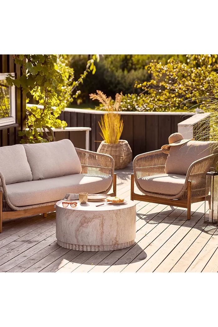 Lanterna Herslev 12 x 49 cm House Nordic marrone 6409124