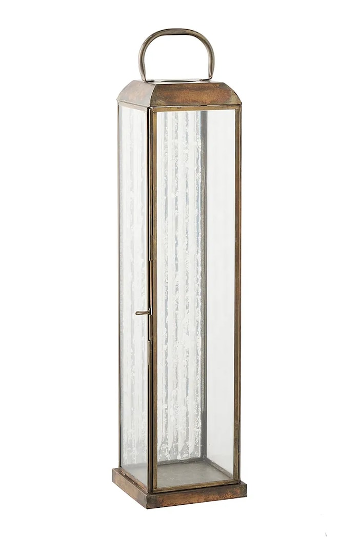 House Nordic Lanterna Herslev 12 x 49 cm 6409124 marrone AA00