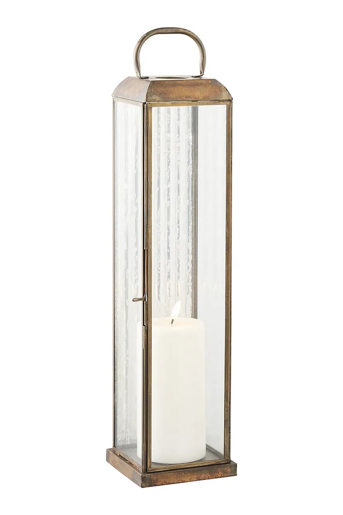Salotto e camera House Nordic Lanterna Herslev 12 x 49 cm 6409124 marrone