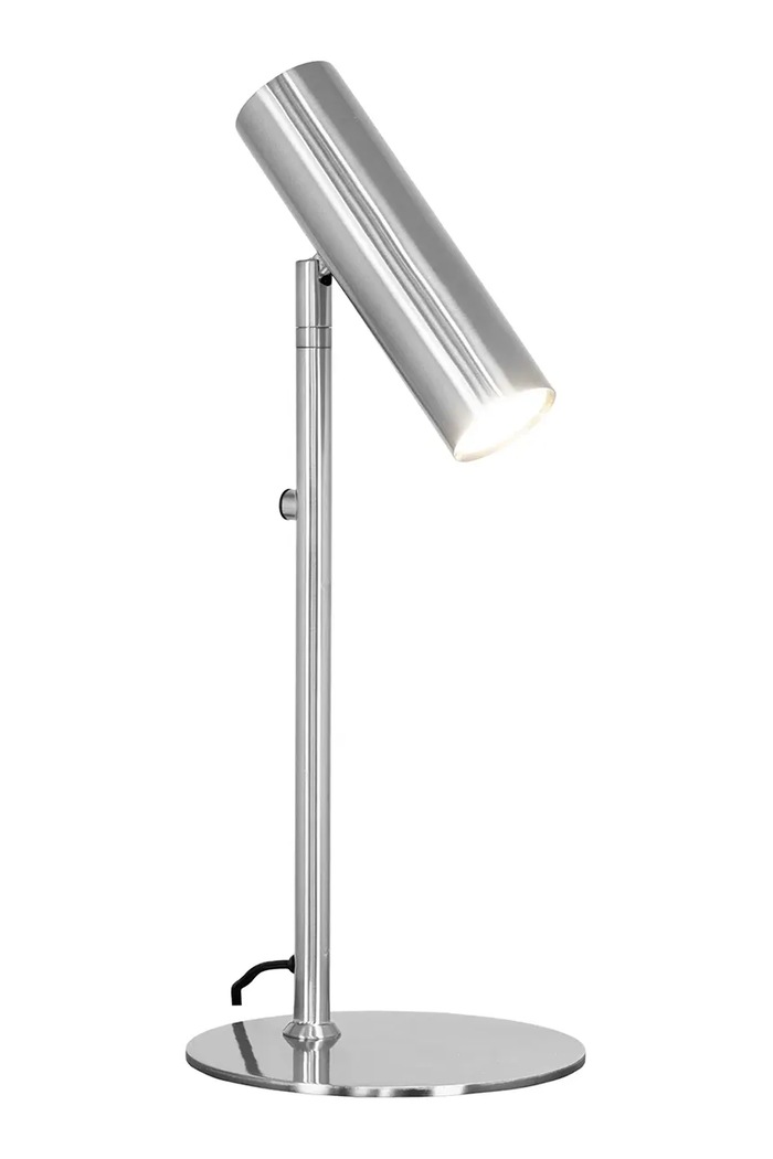 Stolná lampa House Nordic Paris 20 x 20 x 47 cm 6450006 strieborná AA00