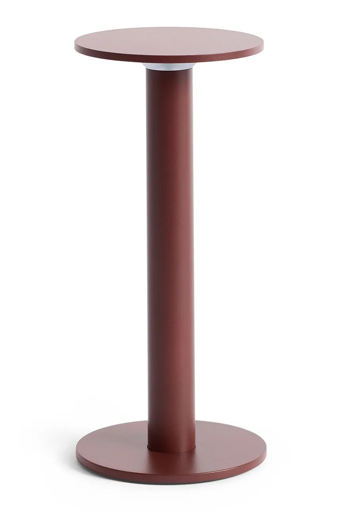 HAY vezeték nélküli led lámpa Host 22 x 10 cm burgundia AF421.F521.AP75