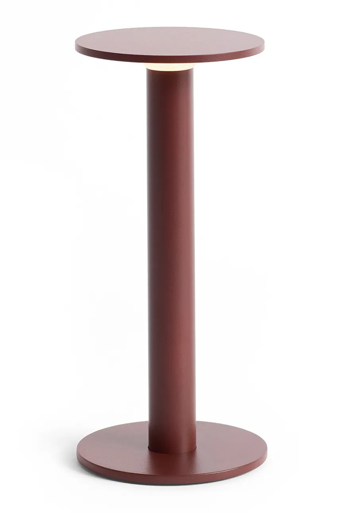 HAY vezeték nélküli led lámpa Host 22 x 10 cm AF421.F521.AP75 burgundia AA00