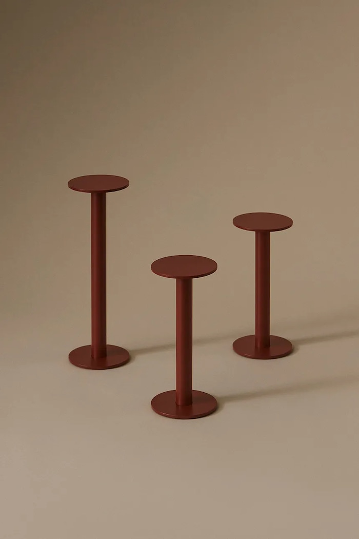 Nappali és hálószoba HAY vezeték nélküli led lámpa Host 22 x 10 cm AF421.F521.AP75 burgundia