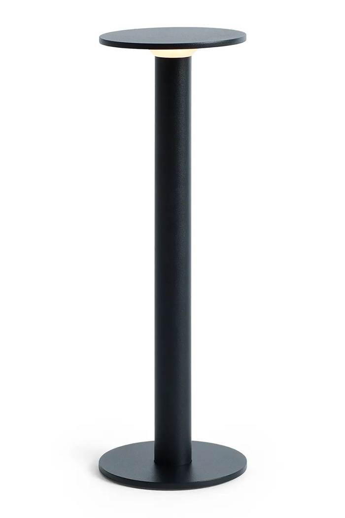 Led brezžična namizna svetilka HAY Host 30 x 10 cm AF421.A577.AF12 črna AA00