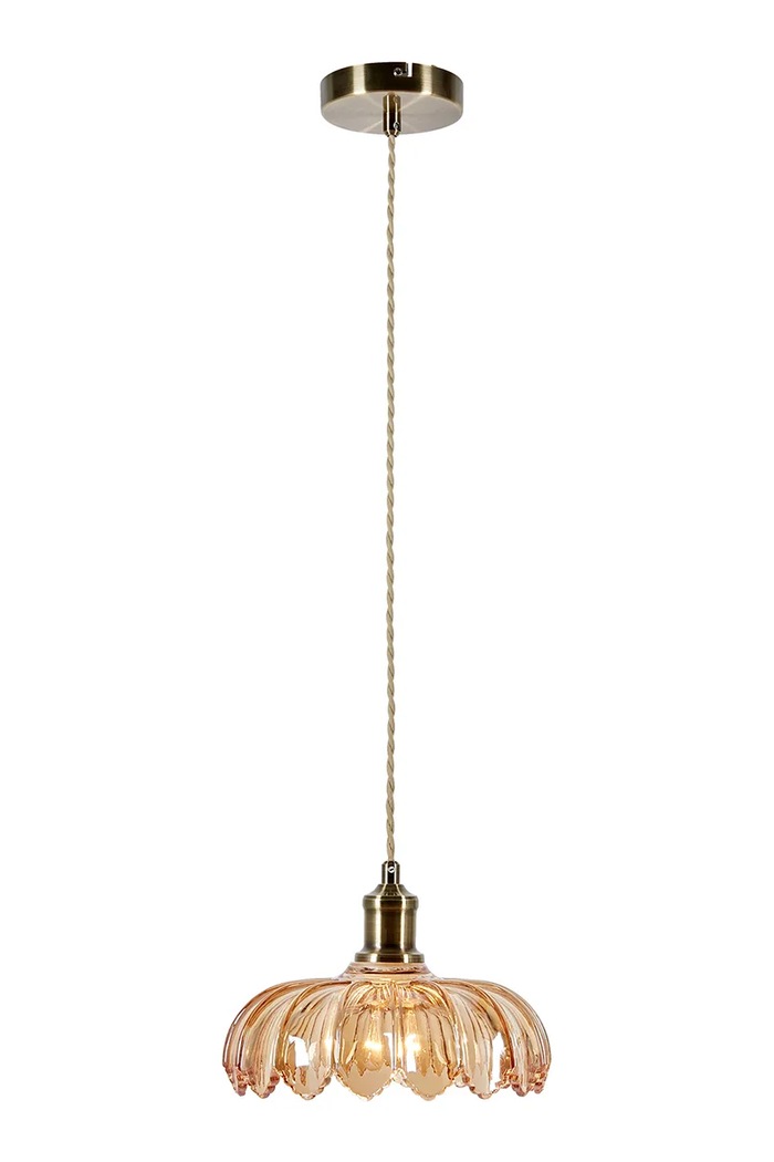 Markslöjd lampă suspendată Kurage 18 x 25,5 cm galben 108858