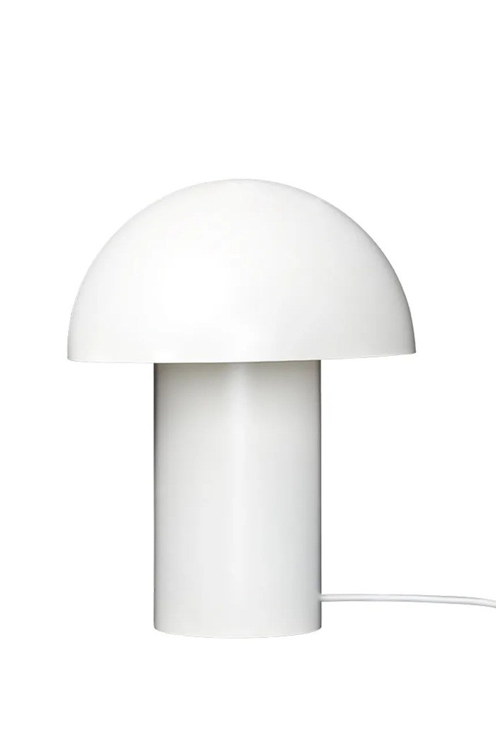 Gejst lampa stolná z nehrdzavejúcej ocele 28 x 40 cm biela G40101