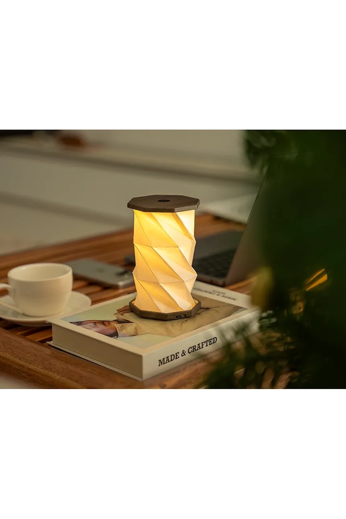 Gingko Design настільна лампа нічна 8,2 x 8,2 x 1,5 cm коричневий G036M.WT
