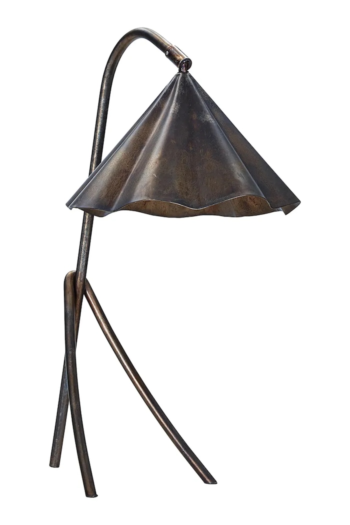 House Doctor lampa stołowa z żelaza 17 x 50 x 25 cm fioletowy 203661111