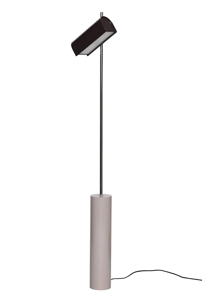 Hübsch Lampa podłogowa z żelaza 25 x 18 x 160 cm brązowy 962117