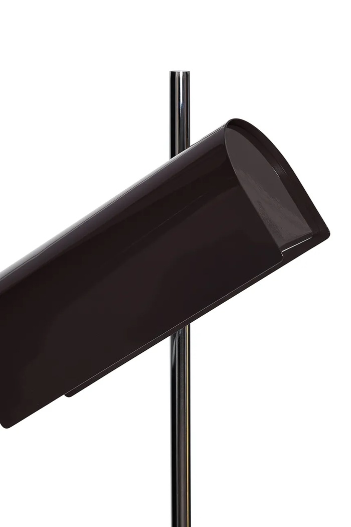 Hübsch Lampa podłogowa z żelaza 25 x 18 x 160 cm 962117 brązowy AA00